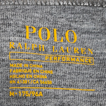 бирка Свитшот Polo Ralph Lauren