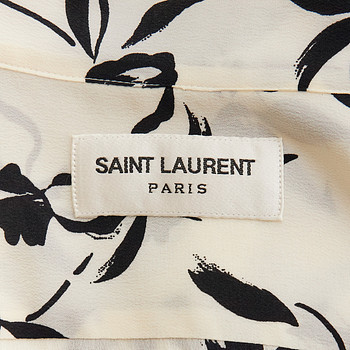 бирка Рубашка Saint Laurent