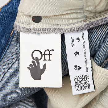 бирка Джинсы Off-White