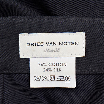 бирка Брюки Dries Van Noten