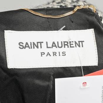 бирка Пальто Saint Laurent
