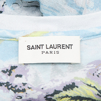 бирка Футболка Saint Laurent