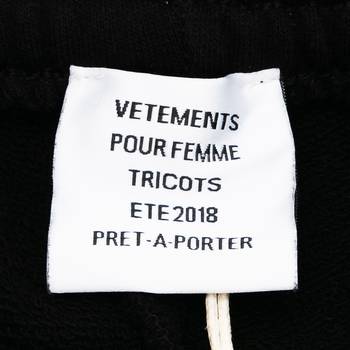 бирка Брюки Vetements