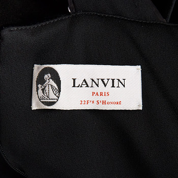 бирка Платье ч Lanvin