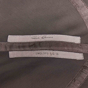 бирка Платье Rick Owens