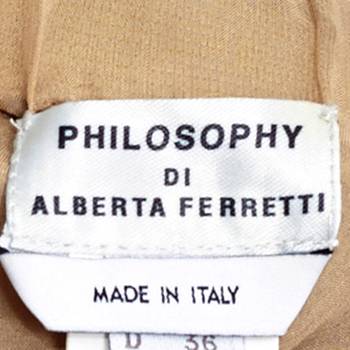 бирка Платье Philosophy di Alberta Ferretti