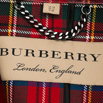 бирка Тренч Burberry