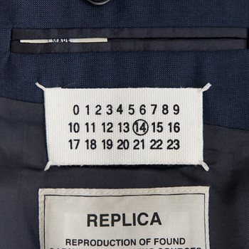 бирка Пиджак Replica Maison Margiela