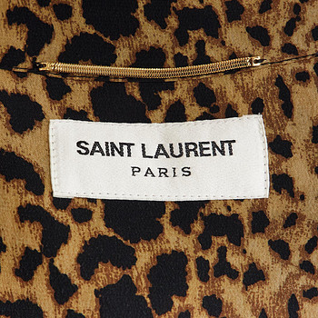 бирка Платье Saint Laurent