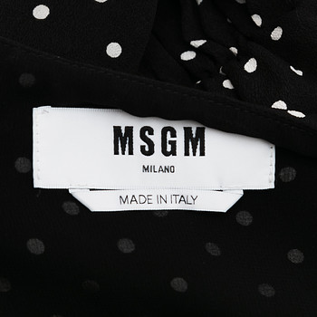 бирка Платье MSGM