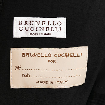 бирка Костюм Brunello Cucinelli