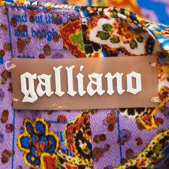 бирка Платье Galliano