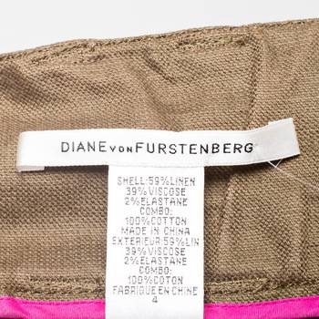 бирка Шорты Diane von Furstenberg