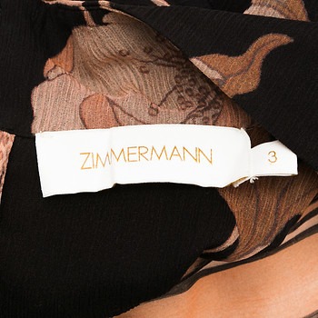 бирка Платье Zimmermann