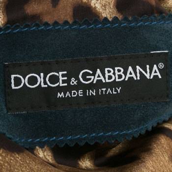 бирка Куртка кожаная Dolce&Gabbana