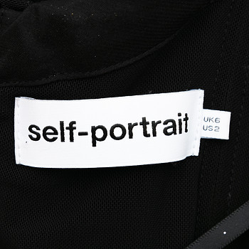 бирка Платье Self-Portrait