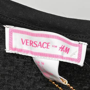 бирка Топ H&M х Versace