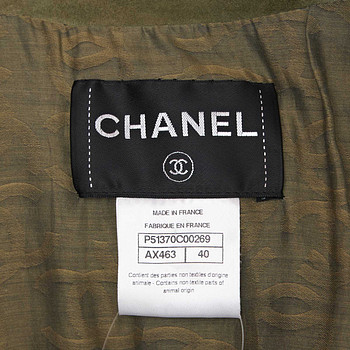 бирка Плащ Chanel