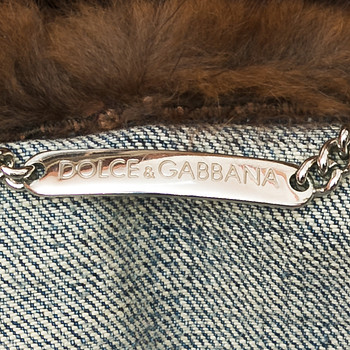 бирка Куртка джинсовая Dolce&Gabbana