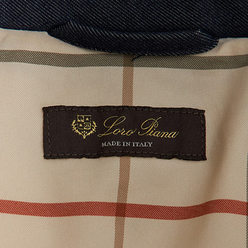 бирка Пуховик Loro Piana
