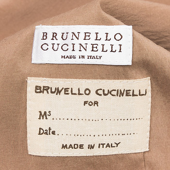 бирка Пиджак Brunello Cucinelli