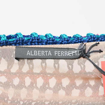 бирка Платье Alberta Ferretti