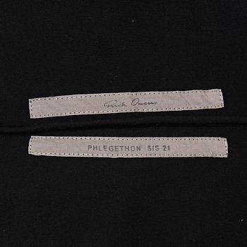 бирка Платье Rick Owens