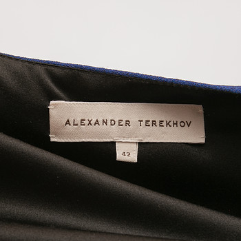 бирка Платье Alexander Terekhov