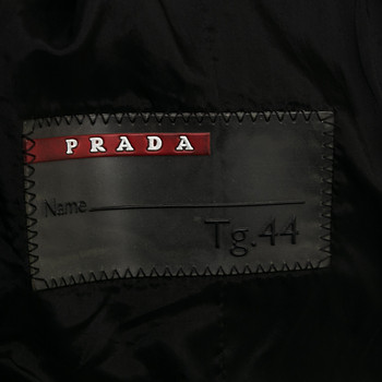 бирка Кожаная куртка Prada
