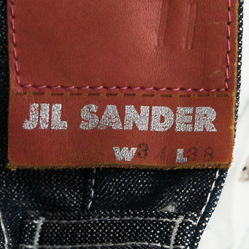 бирка Джинсы Jil Sander