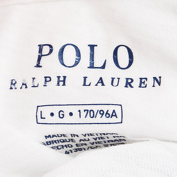 бирка Футболка Polo Ralph Lauren