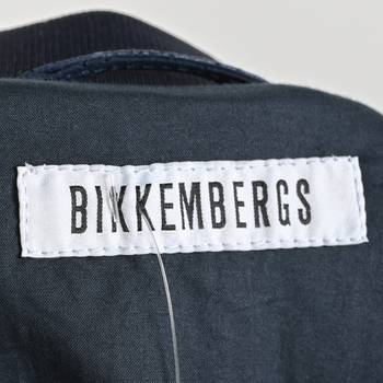 бирка Кожаная куртка Bikkembergs