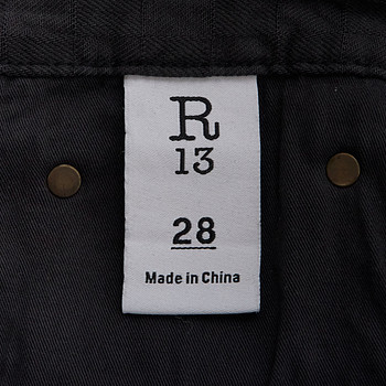 бирка Джинсы R13