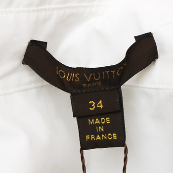 бирка Блуза Louis Vuitton