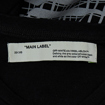 бирка Футболка Off-White