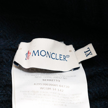 бирка Шапка Moncler