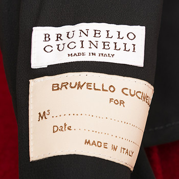 бирка Пальто Brunello Cucinelli