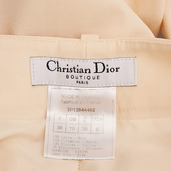 бирка Брюки Christian Dior