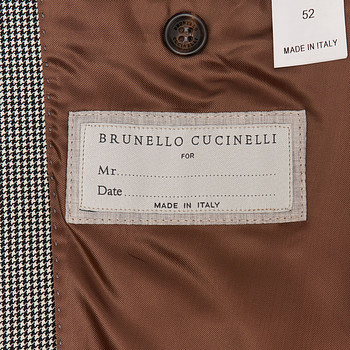 бирка Костюм Brunello Cucinelli