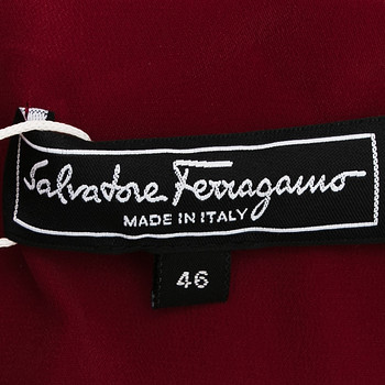 бирка Платье Salvatore Ferragamo