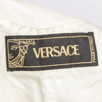 бирка Кожаная куртка Versace