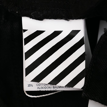 бирка Джинсы Off-White