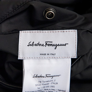бирка Кожаная куртка Salvatore Ferragamo