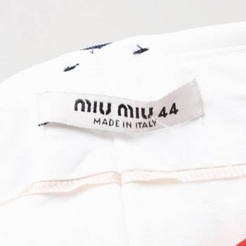 бирка Брюки Miu Miu