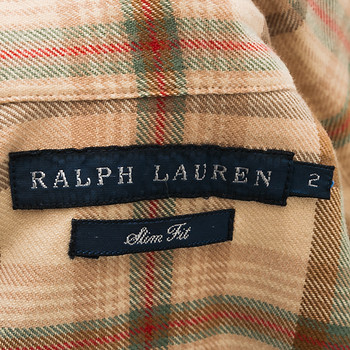 бирка Рубашка Ralph Lauren