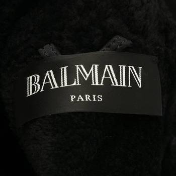 бирка Кожаная куртка Balmain
