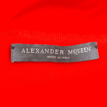 бирка Платье Alexander McQueen