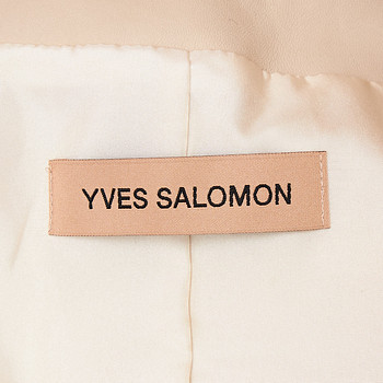 бирка Куртка Yves Salomon