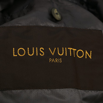 бирка Куртка кожаная Louis Vuitton