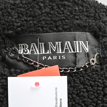 бирка Дубленка Balmain